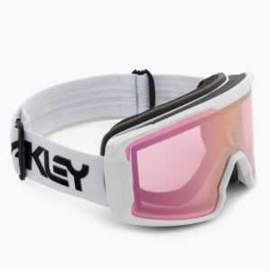 Gogle narciarskie Oakley Line Miner M factory pilot white/prizm snow hi pink iridium