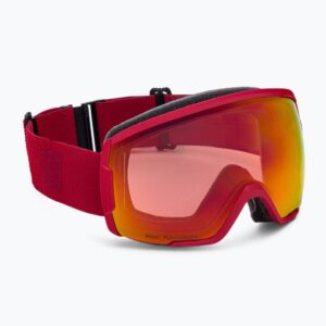 Gogle narciarskie Smith Proxy lava/chromapop photochromic red mirror M00741
