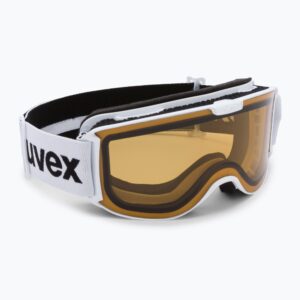 Gogle narciarskie UVEX Skyper P white mat/polavision brown/clear 55/0/444/1030