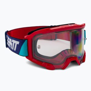 Gogle rowerowe Leatt Velocity 4.5 v22 red clear