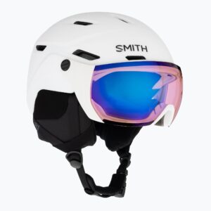 Kask narciarski Smith Survey S1-S2 biało-różowy E00531