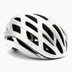 Kask rowerowy Giro Helios Spherical Mips matte white/silver fade