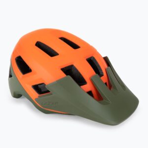 Kask rowerowy Lazer Coyote KC matte orange/green