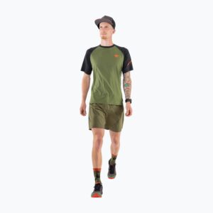 Koszulka do biegania męska DYNAFIT Alpine Pro black out winter moss
