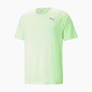 Koszulka do biegania męska PUMA Run Cloudspun fizzy lime