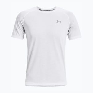 Koszulka do biegania męska Under Armour Streaker white/white/reflective
