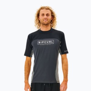 Koszulka do pływania męska Rip Curl Drive Relaxed black