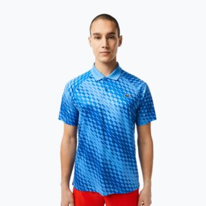 Koszulka polo tenisowa męska Lacoste DH5174 ethereal/kingdom