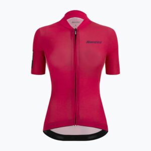 Koszulka rowerowa damska Santini Delta Kinetic różowa 2S940L75DELTAKINELAS