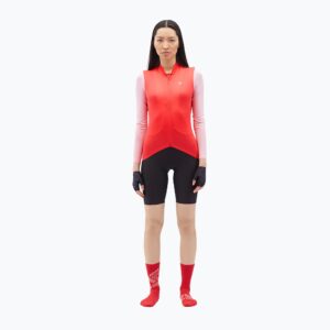 Koszulka rowerowa damska SILVINI Valfura czerwono-różowa 3123-WD2204/21901