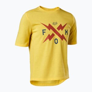 Koszulka rowerowa dziecięca Fox Racing Ranger Dr pear yellow