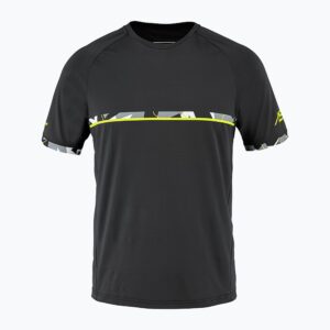 Koszulka tenisowa męska Babolat Aero Crew Neck black/black