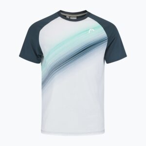 Koszulka tenisowa męska HEAD Performance navy/print perf