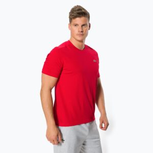 Koszulka tenisowa męska Lacoste TH7618 infrared