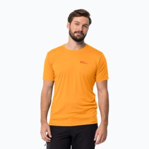 Koszulka trekkingowa męska Jack Wolfskin Tech orange pop