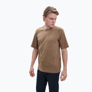 Koszulka trekkingowa męska POC Poise jasper brown