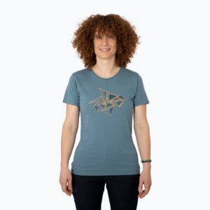 Koszulka wspinaczkowa damska Wild Country Stamina niebieska 40-0000095205