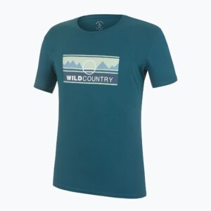 Koszulka wspinaczkowa męska Wild Country Heritage niebieska 40-0000095240