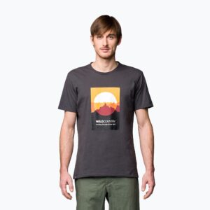 Koszulka wspinaczkowa męska Wild Country Heritage szara 40-0000095240