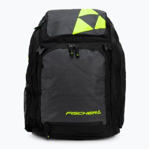 Plecak narciarski Fischer Boot/Helmet Backpack Alpine Race 36 l black/grey/yellow