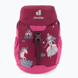 Plecak turystyczny dziecięcy deuter Schmusebär 8 l ruby/hotpink