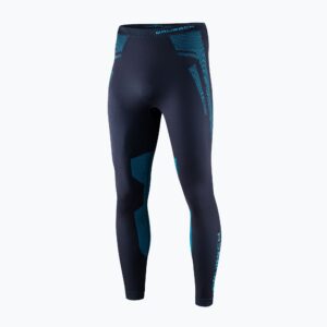 Spodnie termoaktywne męskie Brubeck LE13270 Dry grafitowe/niebieskie