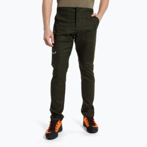 Spodnie wspinaczkowe męskie Salewa Lavaredo Hemp Ripstop zielone 00-0000028550