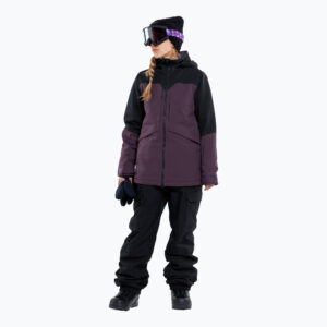 Kurtka snowboardowa damska Volcom Shelter 3D Stretch blackberry
