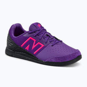 Buty piłkarskie dziecięce New Balance Audazo V6 Command JNR IN prism purple