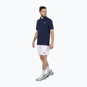 Koszulka tenisowa męska Tecnifibre Polo Pique 22 marine