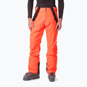 Spodnie narciarskie męskie Rossignol Hero Ski neon red