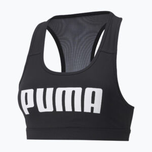 Biustonosz fitness PUMA Mid Impact 4Keeps Graphic PM puma black/white puma