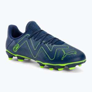 Buty piłkarskie dziecięce PUMA Future Play FG/AG persian blue/pro green