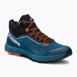 Buty trekkingowe męskie SCARPA Rapid Mid GTX cosmic blue/orange