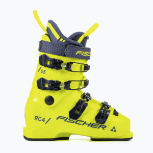 Buty narciarskie dziecięce Fischer RC4 65 JR yellow/yellow