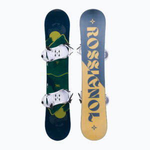 Deska snowboardowa damska Rossignol Myth + wiązania Myth S/M black/green