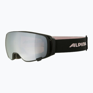 Gogle narciarskie Alpina Double Jack Mag Q-Lite black/rose matt/mirror black