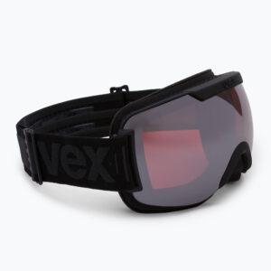 Gogle narciarskie UVEX Downhill 2000 FM black mat/mirror silver/rose