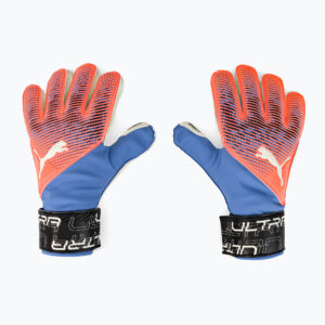 Rękawice bramkarskie PUMA Ultra Protect 3 RC ultra orange/blue glimmer