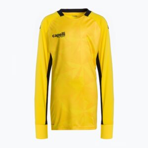 Longsleeve piłkarski dziecięcy Capelli Pitch Star Goalkeeper team yellow/black