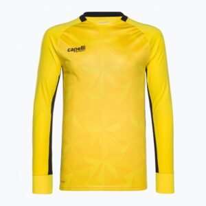 Longsleeve piłkarski męski Capelli Pitch Star Goalkeeper team yellow/black