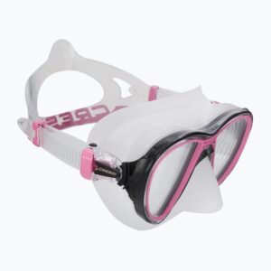 Maska do nurkowania Cressi Quantum clear/pink