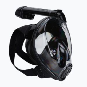 Maska pełnotwarzowa do snorkelingu Cressi Duke Dry Full Face black/black