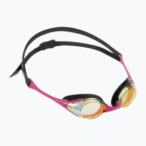 Okulary do pływania arena Cobra Swipe Mirror yellow copper/pink