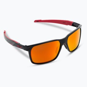 Okulary przeciwsłoneczne Oakley Portal X polished black/prizm ruby polarized