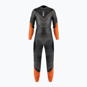 Pianka triathlonowa męska HUUB Araya 2:4 black/orange
