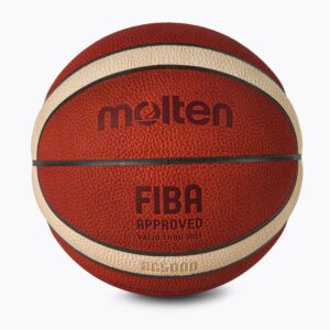 Piłka do koszykówki Molten B6G5000 FIBA pomarańczowa rozmiar 6