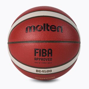 Piłka do koszykówki Molten B7G4500-PL FIBA pomarańczowa rozmiar 7