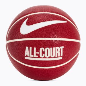 Piłka do koszykówki Nike Everyday All Court 8P Deflated gym red/phantom/white rozmiar 7