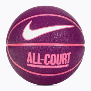 Piłka do koszykówki Nike Everyday All Court 8P Deflated viotech/pinksicle/white rozmiar 7